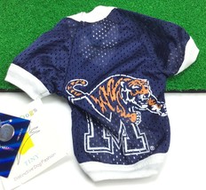 Memphis Tigers NCAA / Pet Dog Team LOGO Mesh Shirt Football Jersey / Siz... - $22.49