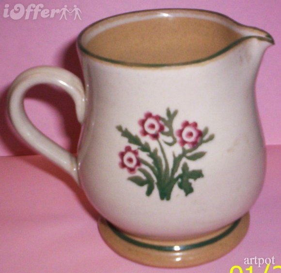 IRISH POTTERY- NICHOLAS MOSSE SPONGEWARE CREAMER - Other Tea Pots & Tea ...