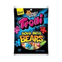 Trolli Sour Brite Bold Bears Gummi Candy, 4.7 Ounce - 12 per case. - $26.80