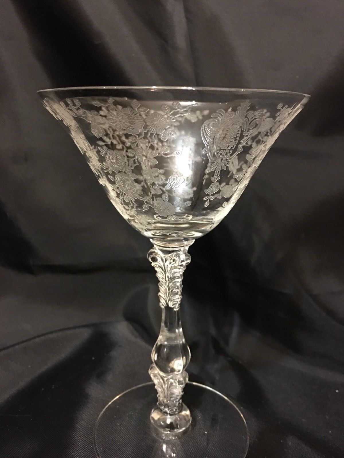 Cambridge Rose Point Liquor Cocktail 6/" Tall