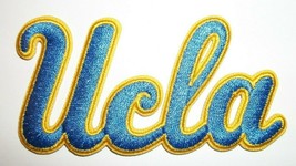 UCLA Bruins~Embroidered PATCH~3 3/8" x 1 3/4"~Iron or Sew~NCAA-Pac 12  - $4.75