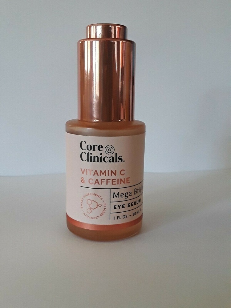 Core Clinicals Eye Serum vitamin c &caffeine mega Bright, 1 oz