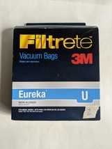 2pk 3M Filtrete Eureka U Micro Allergen Vacuum Bags Models 7600,7700,7900,9000 - $4.70