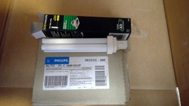PHILIPS ALTO PL-C 26W/35/2P compact fluorescent light bulbs PKG of 10 - $28.59