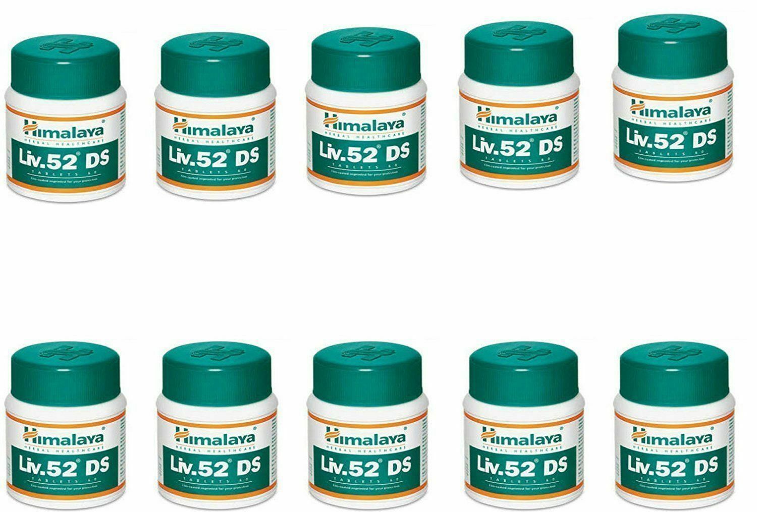 20 X Hima Liv 52 DS (Double Strength) Liver Care Tablets Free Shipping worldwide