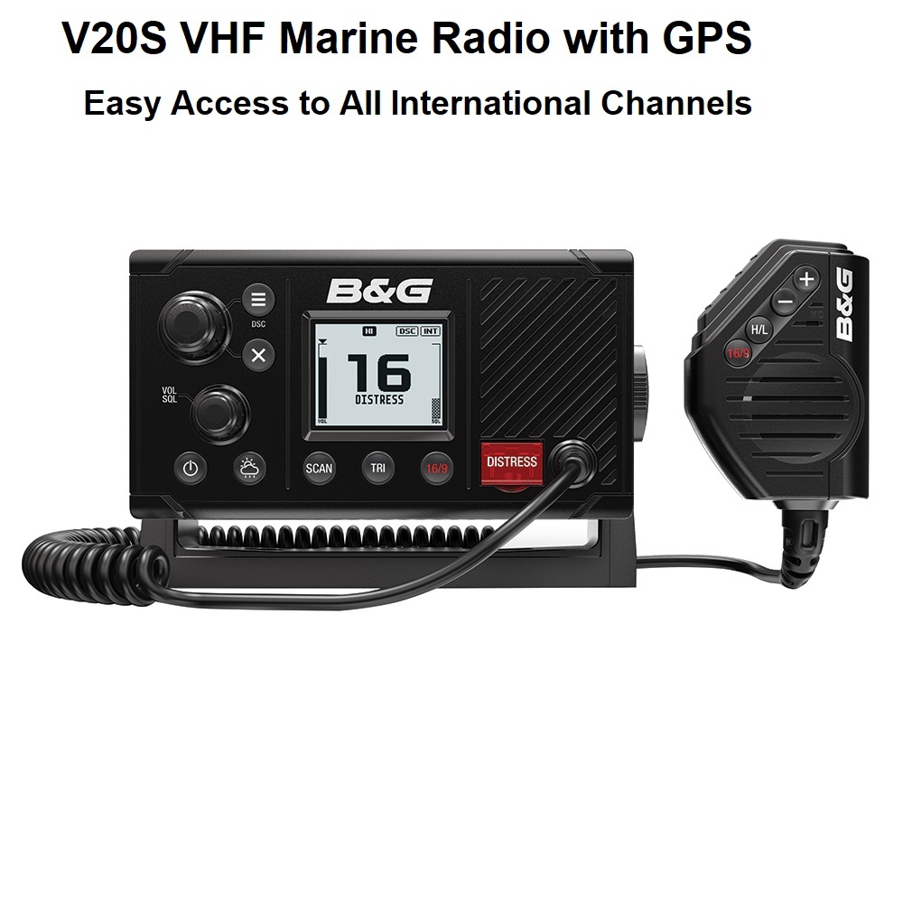 B&G V20S VHF MARINE RADIO With GPS