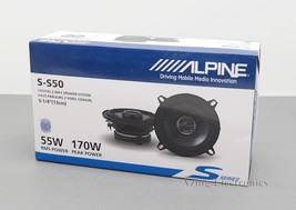 Alpine S-S50 S-Series 5-1/4" 2-Way Car Audio Speakers (Pair) image 2