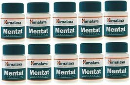 10 X Himalaya MENTAT 60 Tablets Enhances Memory and Learning Capacity FREE SHIP - $44.09
