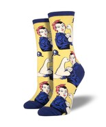 Socksmith Women&#39;s Socks Novelty Crew Cut Socks &quot;Rosie&quot; / Choose Your Col... - $11.29