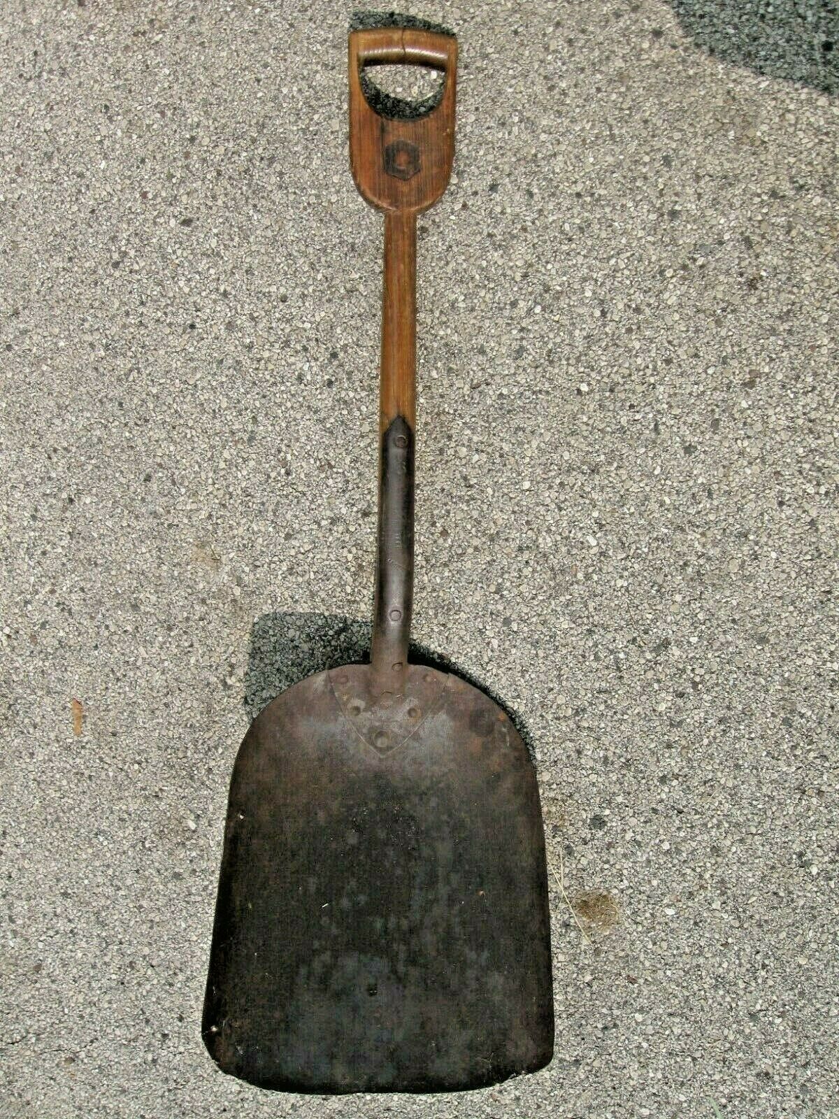 Antique PAT.JAN 23'1877 Railroad Coal ShovelRiveted