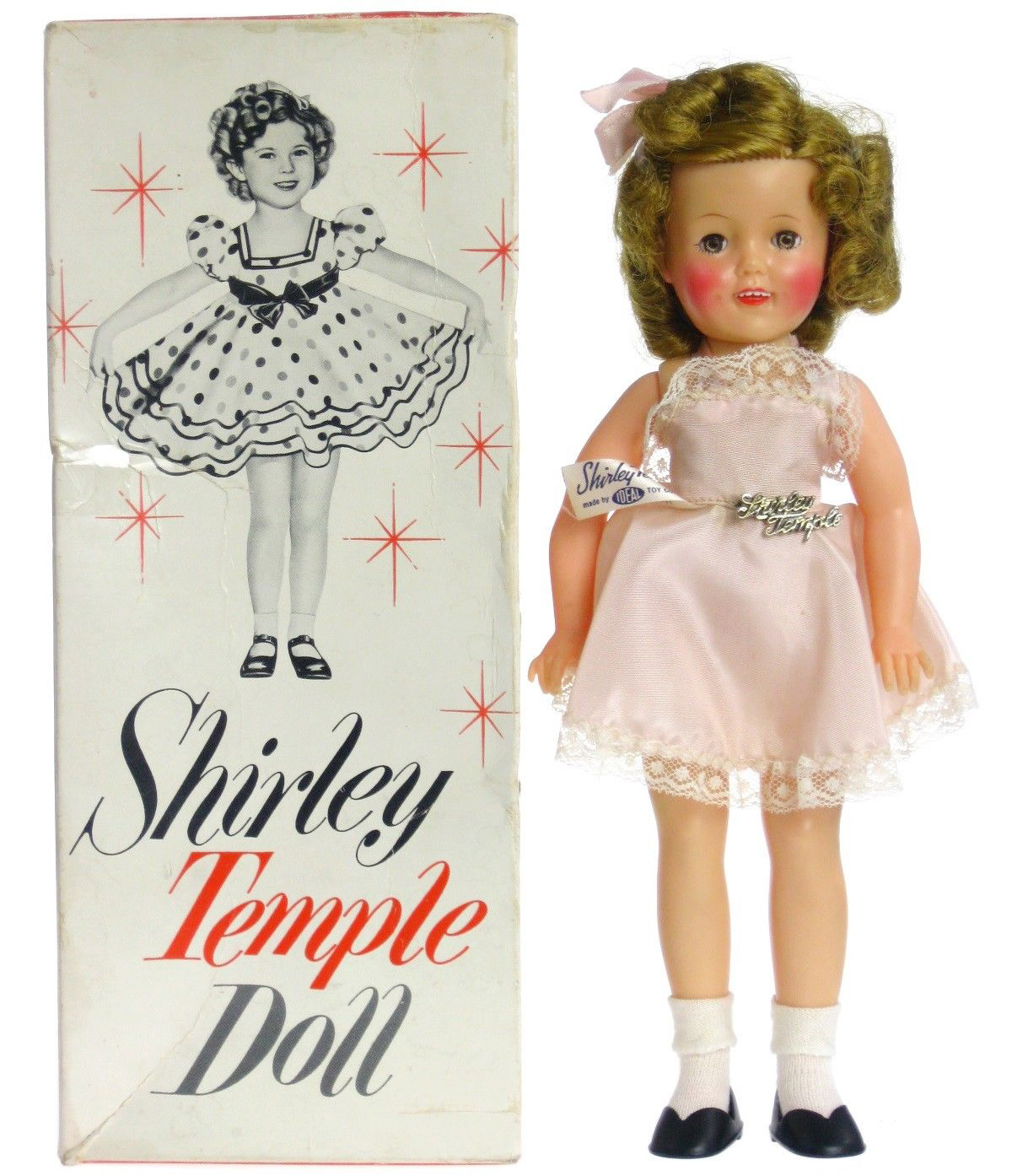 vintage shirley temple doll 1950s