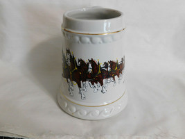 Budweiser Champion Clydesdale Mug with Gold Trim 1970's - $129.99