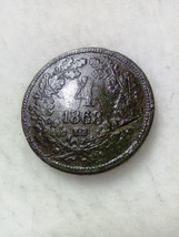 Hungary coin 4 kreutzer 1868 Rare coin Kreuzer KB - $9.89