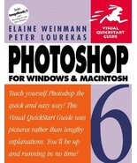 Photoshop 6 for Windows &amp; Macintosh  Wlaine Weinmann   Softcover   Like New - $8.00