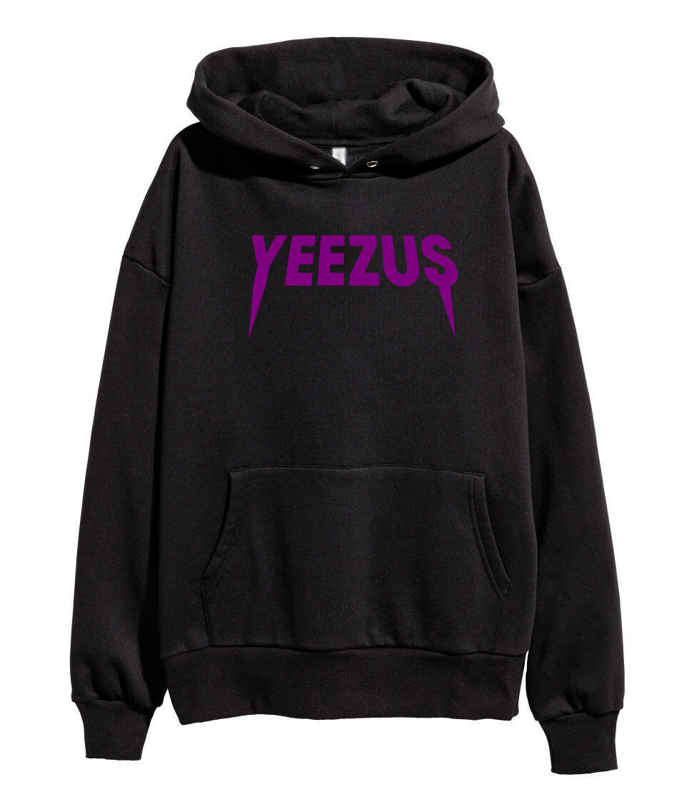 Kanye West Yeezus Purple Logo Hoodie Hip Hop Rap Sweatshirt ye merch ...