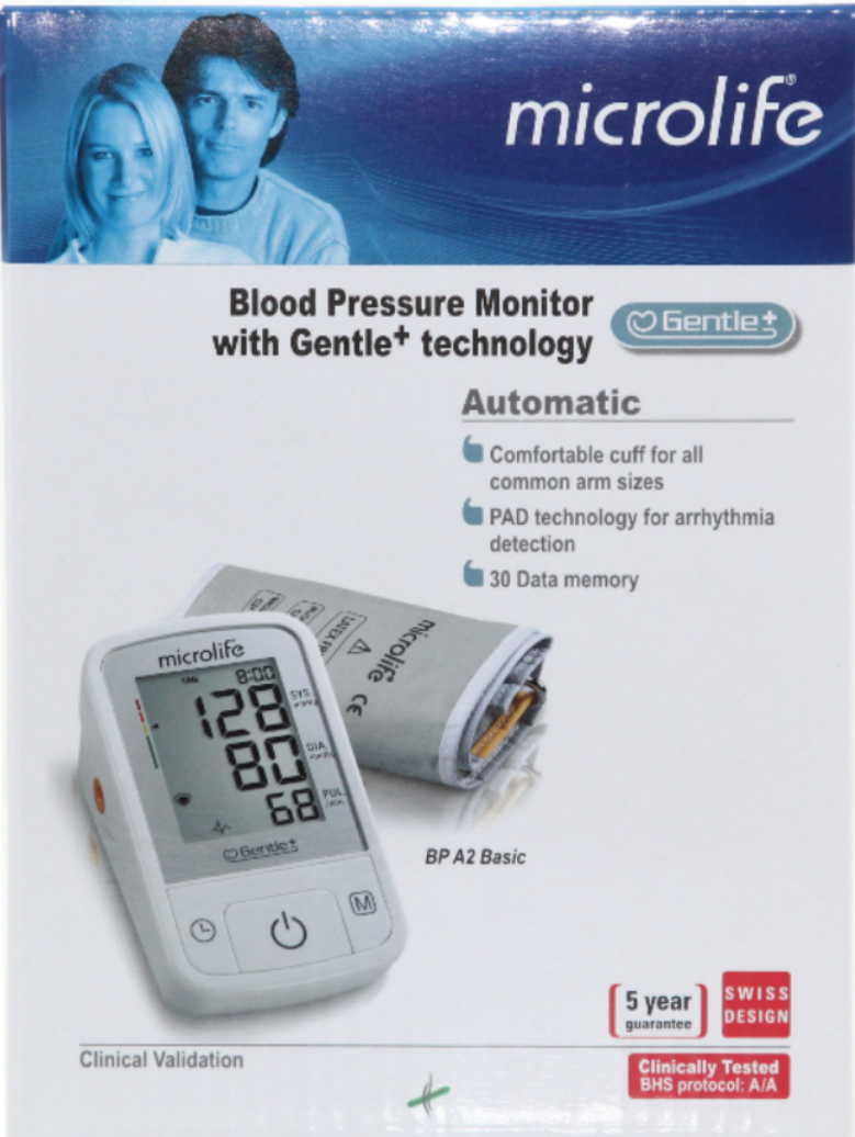 Microlife BP A2 Basic Automatic Blood Pressure Monitor Clinically