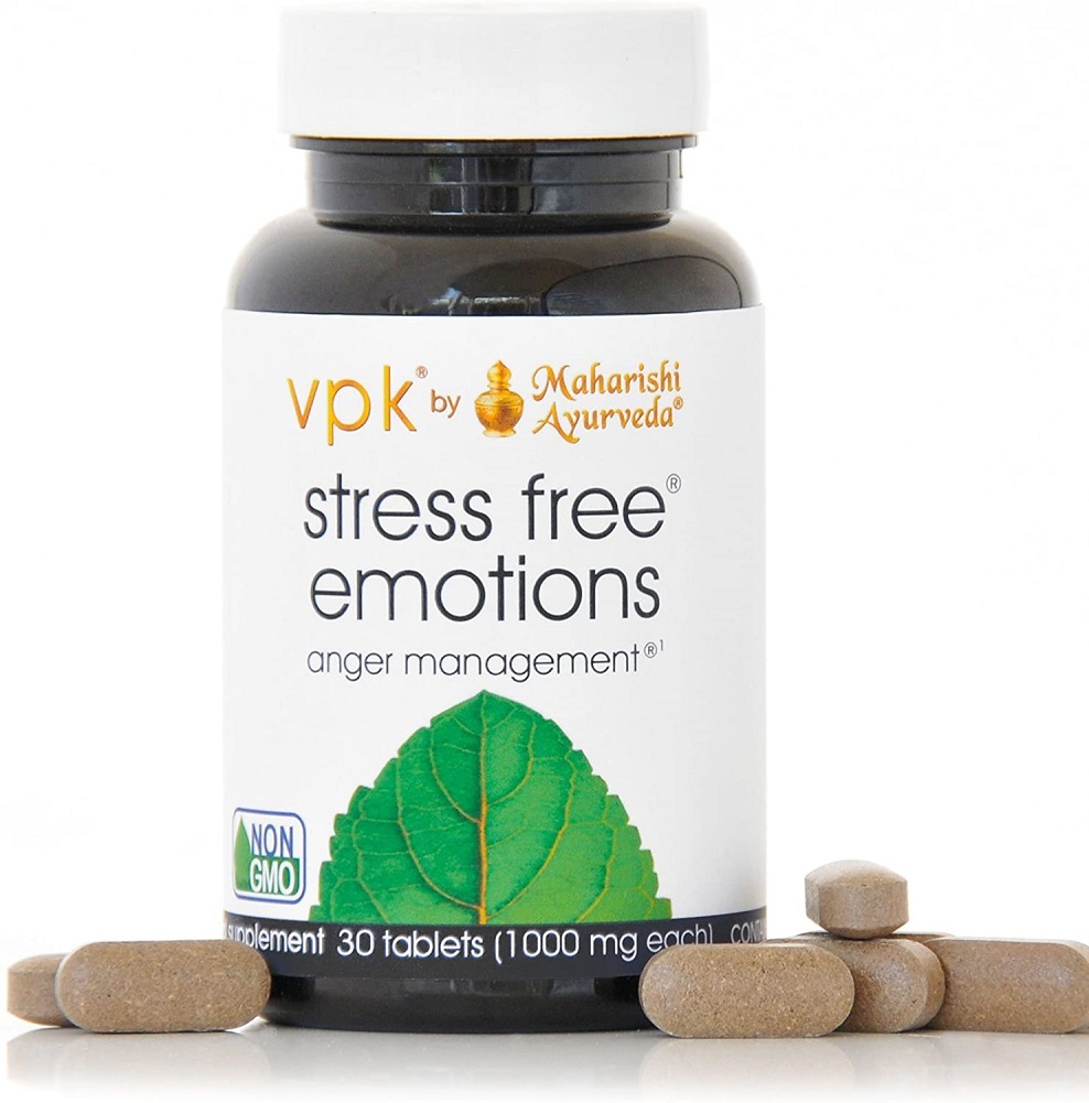 Stress Free Emotions 30 Herbal Tablets 1000 mg ea. Anger Management™ Herbal Remedies