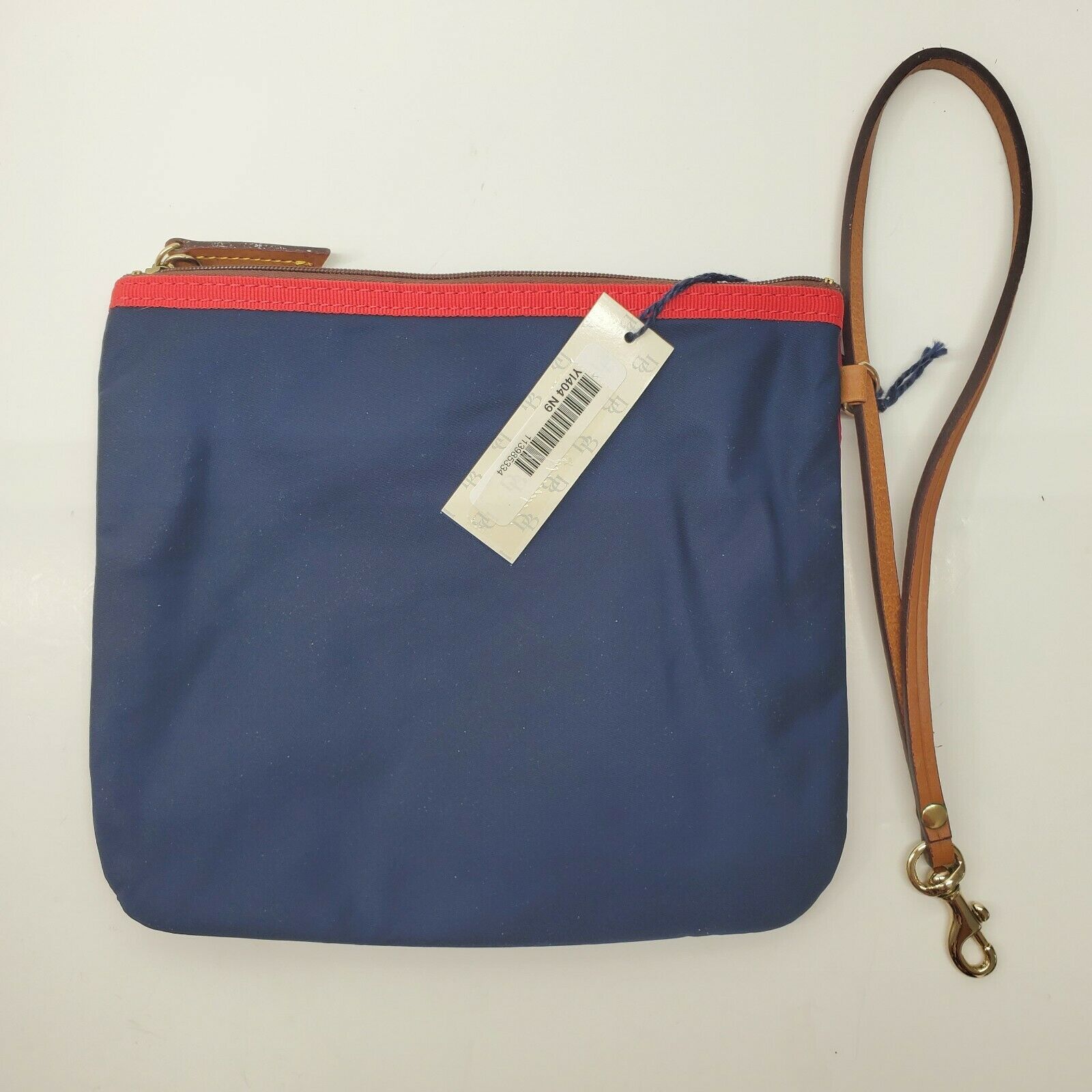 red and blue bag