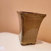 Art Pottery Planter, Studio Pottery, Ceramic Vase, Redware Pottery, Plant Pot image 4
