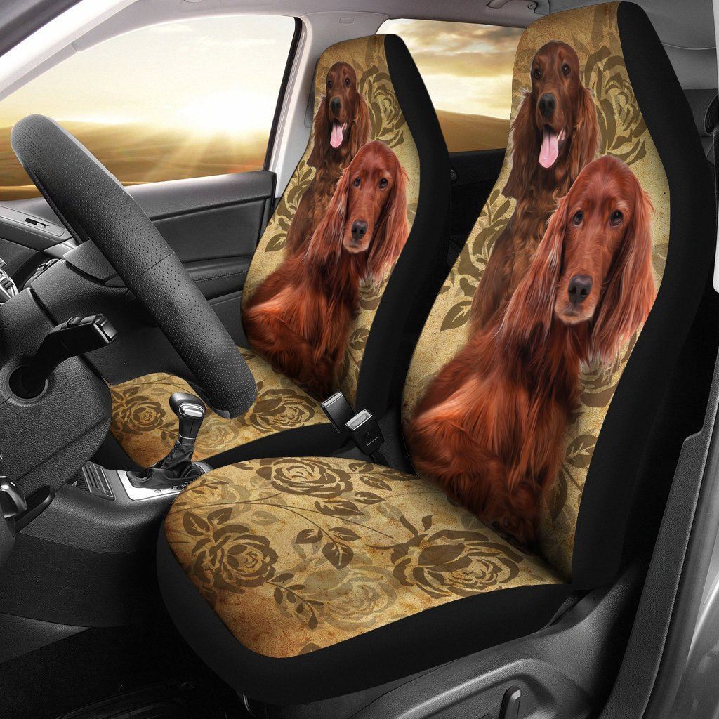 Irish Setter Car Seat Covers (Set of 2) Seat Covers