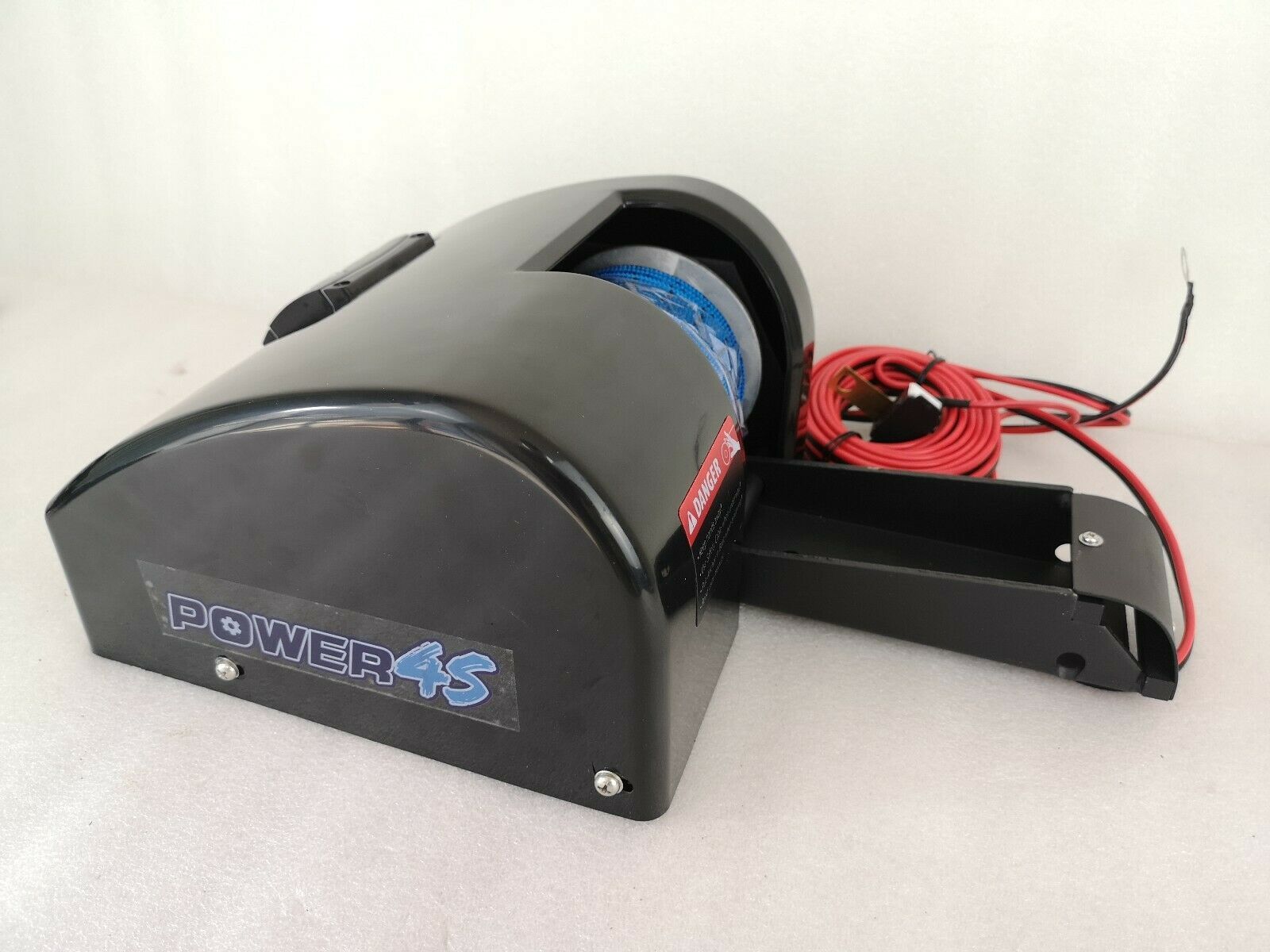 12V Wireless Remote Control Anchor Winch Windlass 35Lb For Freshwater