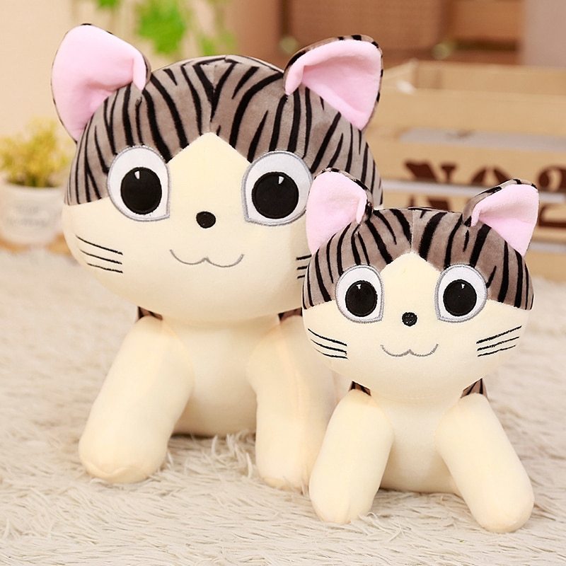 cat plush cute