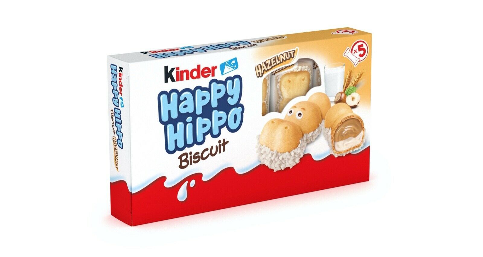 Ferrero KINDER Happy Hippo HAZELNUT Hippo 103,5g FREE SHIPPING Limited Edition