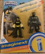 New Imaginext Fisher DC Super Friends Black Bat &amp; Ninja Batman - $18.67