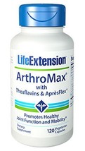 2X $27 Life Extension ArthroMax Theaflavins Apres Flex 120 veg caps image 1
