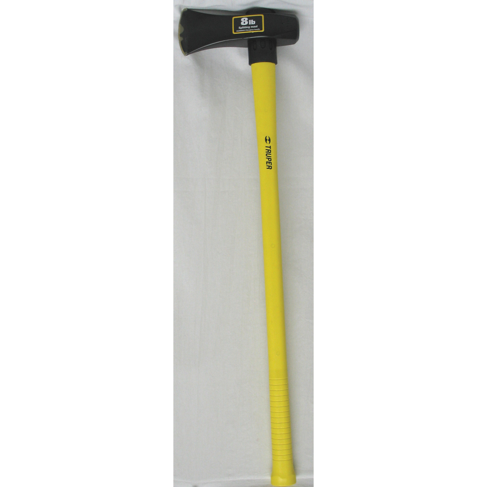 Truper Tools Steel/fibrglass Splitting Maul Fiberglass Handle 8 Pound