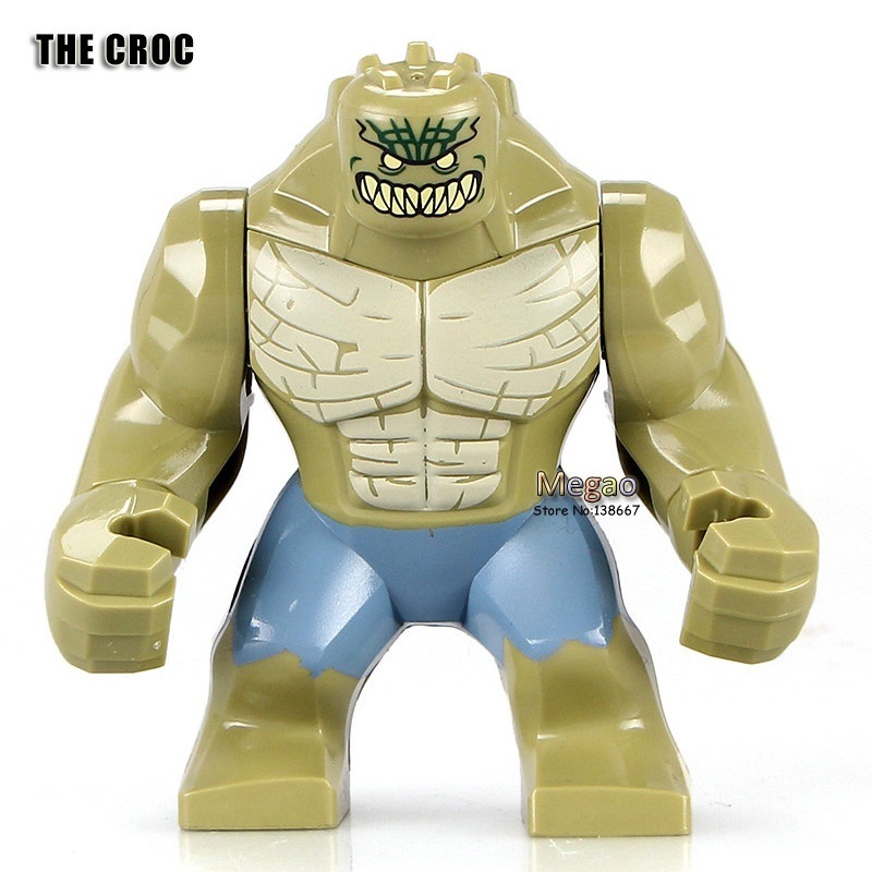 Big Size Killer Croc Waylon Jones DC Universe Batman Lego Minifigures ...