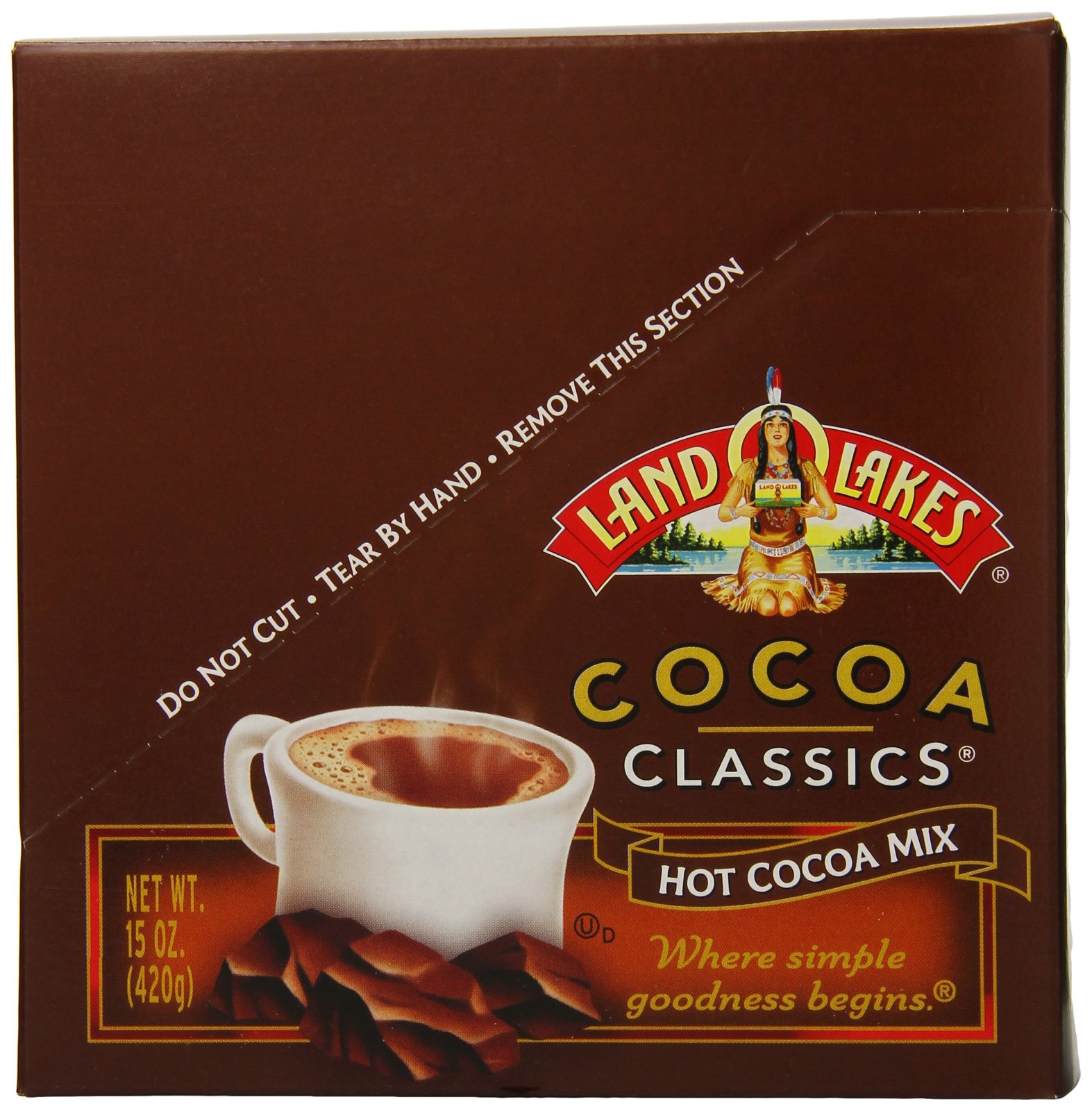 Land O Lakes Cocoa Classics, Chocolate Supreme, 1.25Ounce Packets (3