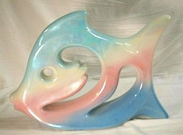 Harris Marcus Iridescent Rainbow Fish Art Figurine Endeavors AC0430 Vint... - $222.74