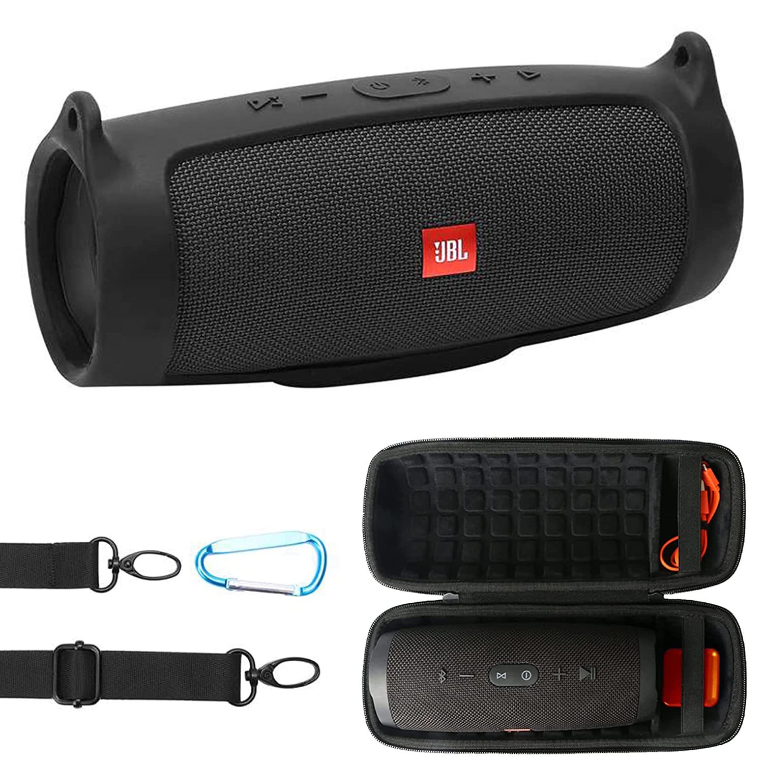 Hard + Silicone Case for JBL Charge 4 Speaker by co2CREA