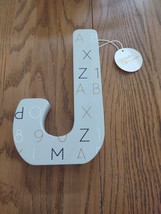 Pier 1 Letter "J" Wooden Wall Art - $24.74
