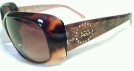 NEW ABS Allen B. Schwartz Brown Rhinestone Shades Sunglasses RODEO DR-T - $15.99