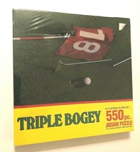 Vintage 1993 Hoyle Triple Bogey Golf Jigsaw Puzzle 550 Pieces Sealed - $12.86