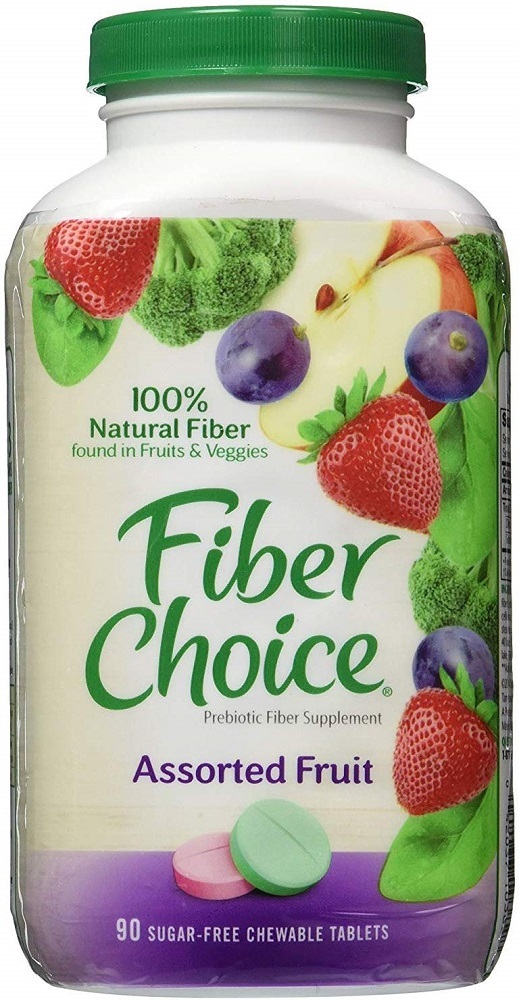 Fiber Choice Daily Prebiotic Fiber Chewable Tablets, Helps Support