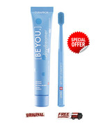 Curaprox Toothpaste Be You Raspberry &amp; Licorice 90ml + Toothbrush - $19.55