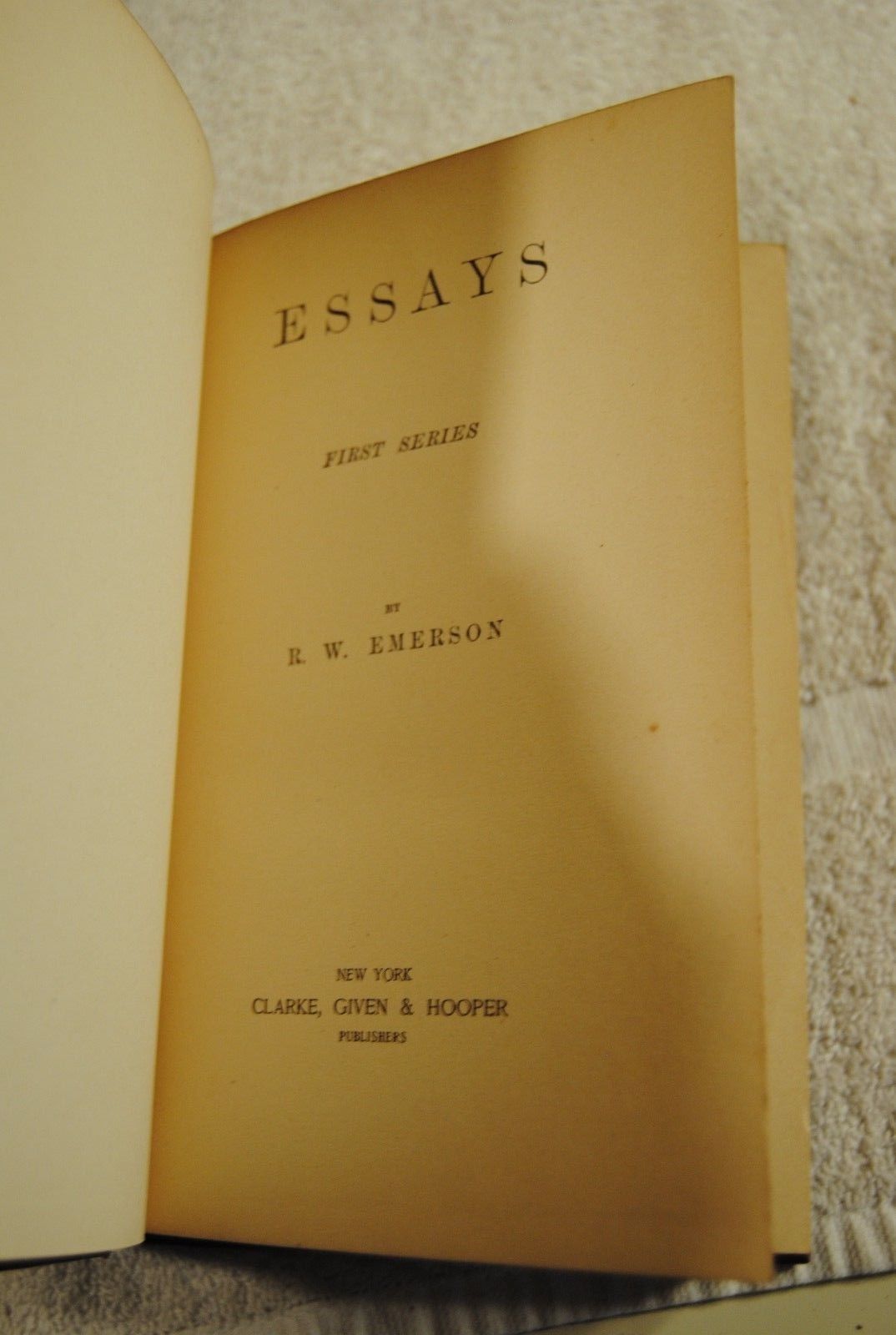 emerson essay titles