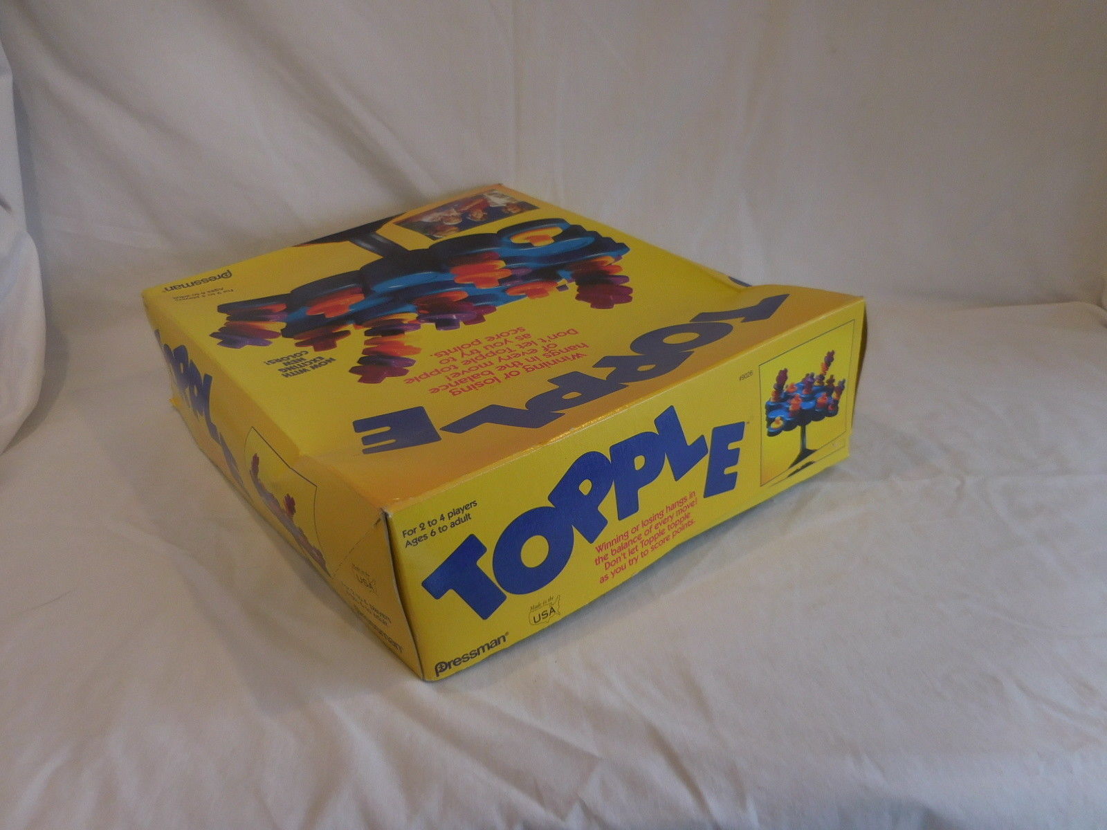 Vintage Pressman 1999 Topple Game 