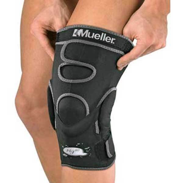 Mueller Hg80 Hinged Knee Brace Upper Bidirectional Stretch Material