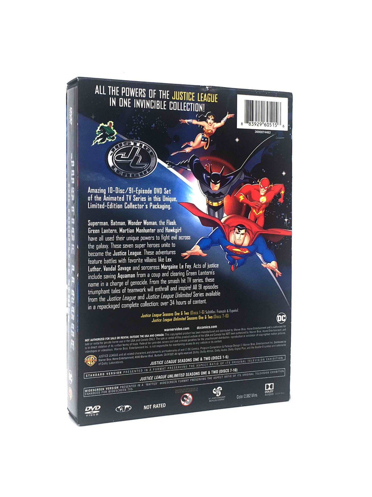 Justice League The Complete Series (DVD Set New) DC Comics TV - DVD, HD ...