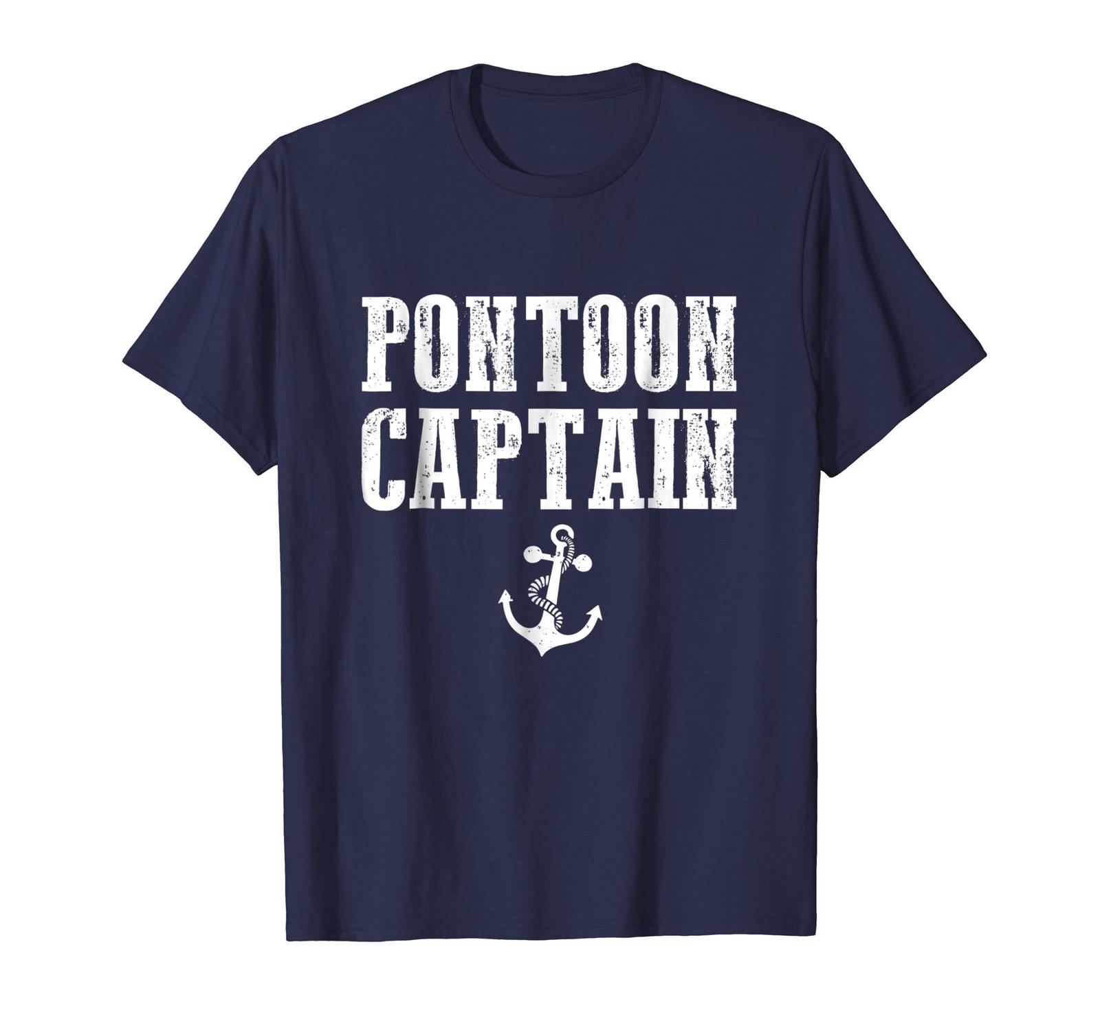 New Tee - Pontoon Captain - Funny Pontoon T-shirt for men and women Men ...