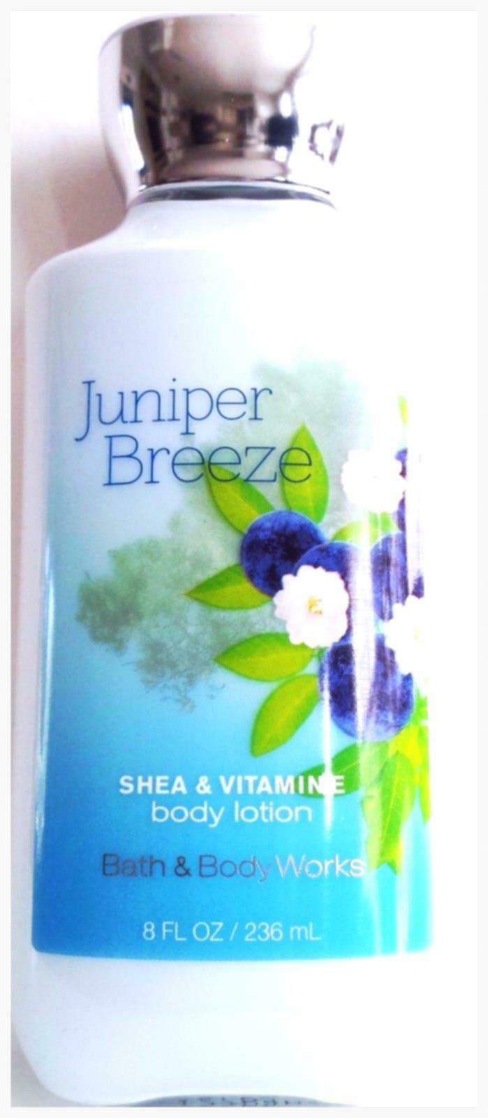 Bath & Body Works Juniper Breeze Body Lotion, Fine Mist, Bath Gel Gift