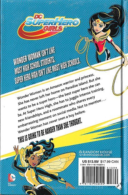 Wonder Woman At Super Hero High (2016) *DC Super Hero Girls / Hardcover ...