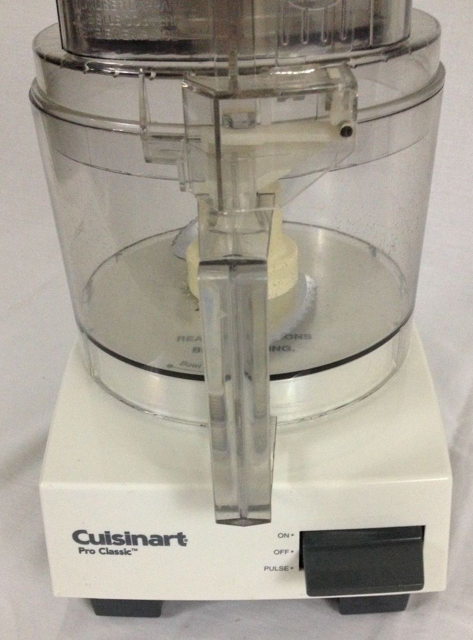 Cuisinart Pro Classic Food Processor White DLC10S TX (Type 25) with