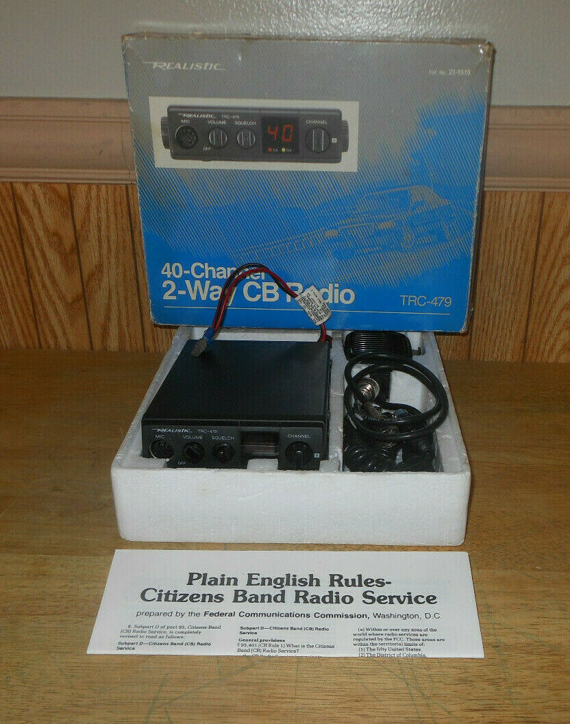 Realistic TRC479 40 Channel 2Way CB Radio CB Radios