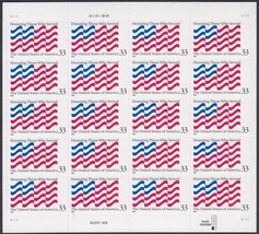 1999 33c Honoring Those Who Served, U.S.A., Sheet of 20 Scott 3331 Mint F/VF NH - $13.00
