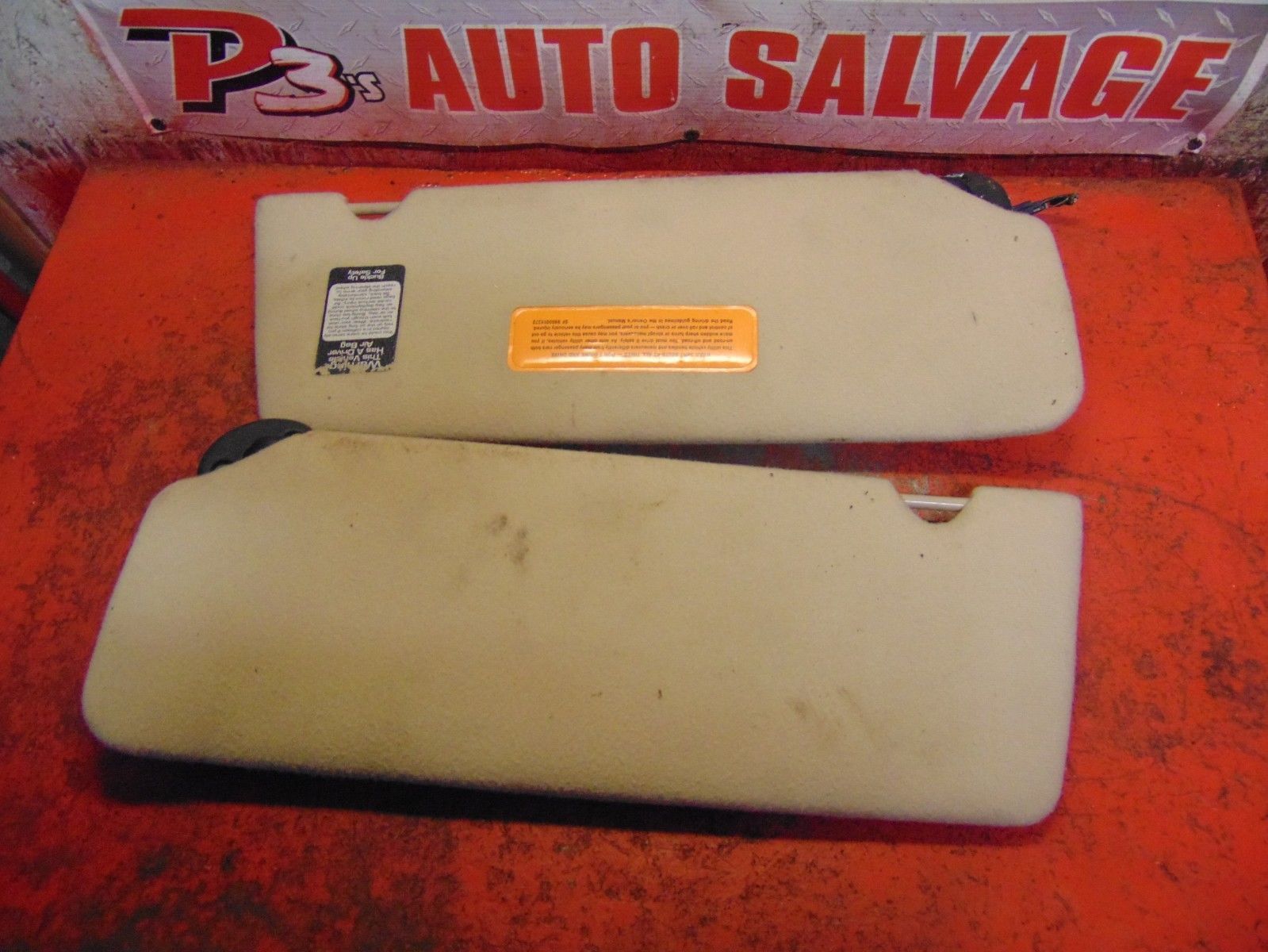 98 97 98 93 95 94 Jeep Grand Cherokee oem right left sunvisor sun visor